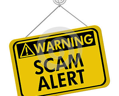 Warning Scam Alert